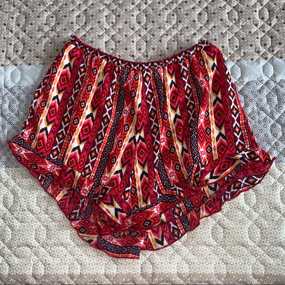 Altar’d State Pink Flowy Shorts